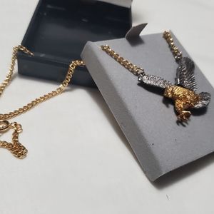 Tigre Mens Jewelry Eagle Necklace